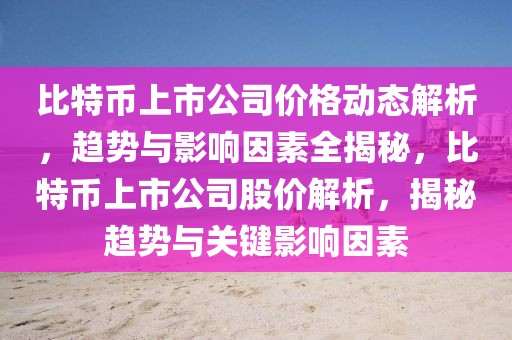 比特幣上市公司價(jià)格動(dòng)態(tài)解析，趨勢(shì)與影響因素全揭秘，比特幣上市公司股價(jià)解析，揭秘趨勢(shì)與關(guān)鍵影響因素