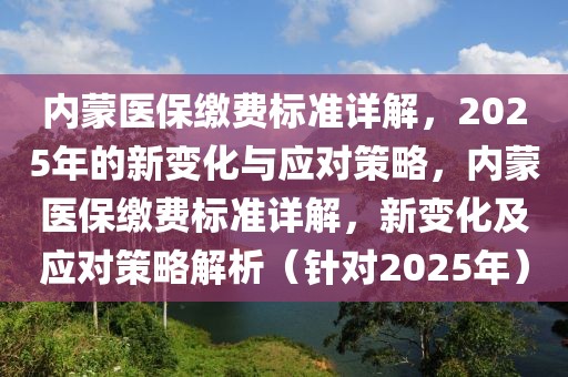 內(nèi)蒙醫(yī)保繳費(fèi)標(biāo)準(zhǔn)詳解，2025年的新變化與應(yīng)對策略，內(nèi)蒙醫(yī)保繳費(fèi)標(biāo)準(zhǔn)詳解，新變化及應(yīng)對策略解析（針對2025年）