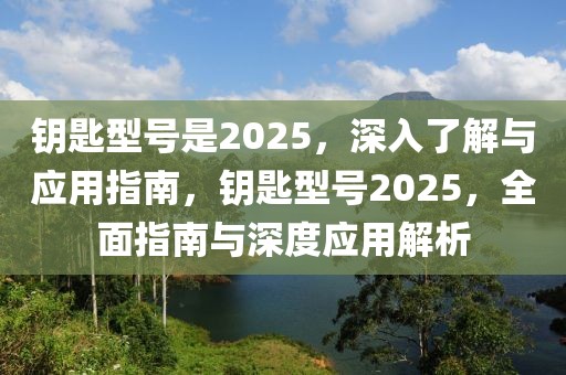 鑰匙型號(hào)是2025，深入了解與應(yīng)用指南，鑰匙型號(hào)2025，全面指南與深度應(yīng)用解析