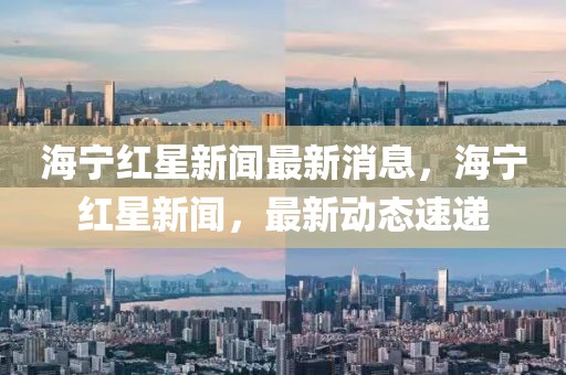 海寧紅星新聞最新消息，海寧紅星新聞，最新動態(tài)速遞