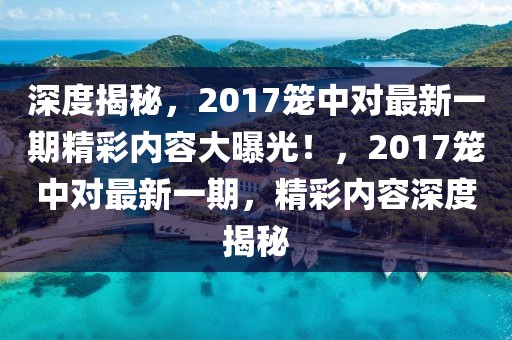深度揭秘，2017籠中對(duì)最新一期精彩內(nèi)容大曝光！，2017籠中對(duì)最新一期，精彩內(nèi)容深度揭秘