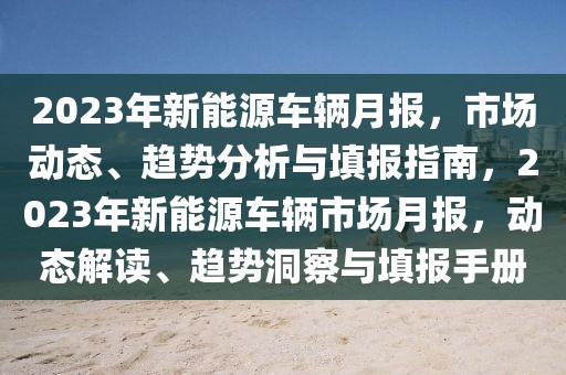2023年新能源車(chē)輛月報(bào)，市場(chǎng)動(dòng)態(tài)、趨勢(shì)分析與填報(bào)指南，2023年新能源車(chē)輛市場(chǎng)月報(bào)，動(dòng)態(tài)解讀、趨勢(shì)洞察與填報(bào)手冊(cè)