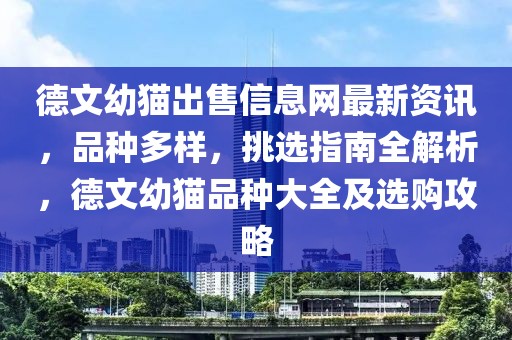 德文幼貓出售信息網(wǎng)最新資訊，品種多樣，挑選指南全解析，德文幼貓品種大全及選購攻略