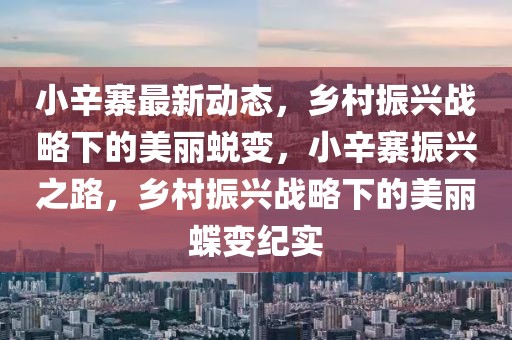 小辛寨最新動(dòng)態(tài)，鄉(xiāng)村振興戰(zhàn)略下的美麗蛻變，小辛寨振興之路，鄉(xiāng)村振興戰(zhàn)略下的美麗蝶變紀(jì)實(shí)