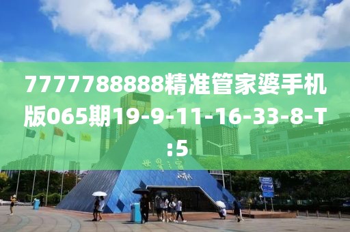 7777788888精準(zhǔn)管家婆手機版065期19-9-11-16-33-8-T:5