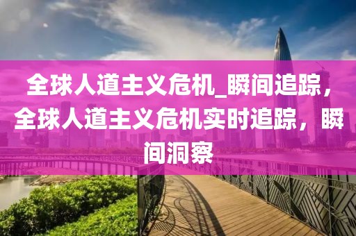 全球人道主義危機(jī)_瞬間追蹤，全球人道主義危機(jī)實(shí)時追蹤，瞬間洞察