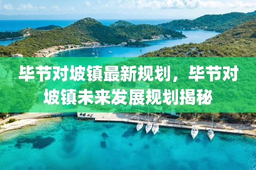 畢節(jié)對(duì)坡鎮(zhèn)最新規(guī)劃，畢節(jié)對(duì)坡鎮(zhèn)未來(lái)發(fā)展規(guī)劃揭秘