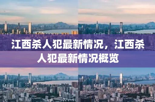 江西殺人犯最新情況，江西殺人犯最新情況概覽