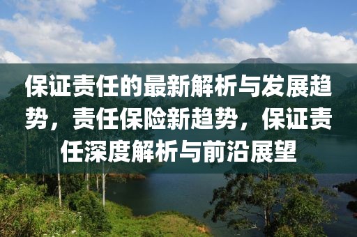 保證責(zé)任的最新解析與發(fā)展趨勢，責(zé)任保險新趨勢，保證責(zé)任深度解析與前沿展望