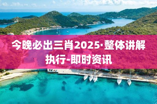 今晚必出三肖2025·整體講解執(zhí)行-即時資訊
