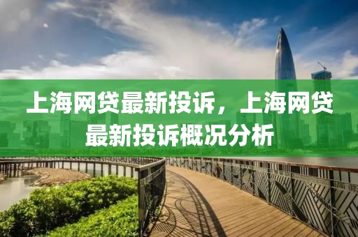 上海網(wǎng)貸最新投訴，上海網(wǎng)貸最新投訴概況分析