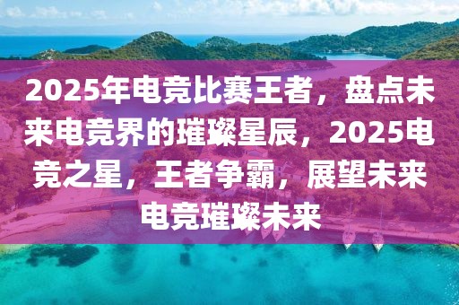 2025年電競比賽王者，盤點未來電競界的璀璨星辰，2025電競之星，王者爭霸，展望未來電競璀璨未來
