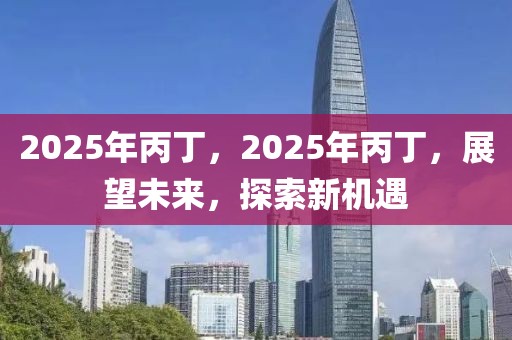 2025年丙丁，2025年丙丁，展望未來(lái)，探索新機(jī)遇