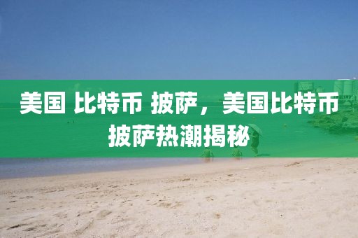 美國 比特幣 披薩，美國比特幣披薩熱潮揭秘