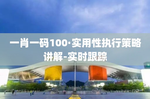 一肖一碼100·實(shí)用性執(zhí)行策略講解-實(shí)時(shí)跟蹤