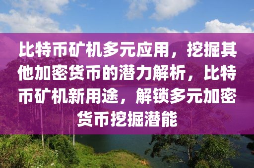 比特幣礦機(jī)多元應(yīng)用，挖掘其他加密貨幣的潛力解析，比特幣礦機(jī)新用途，解鎖多元加密貨幣挖掘潛能