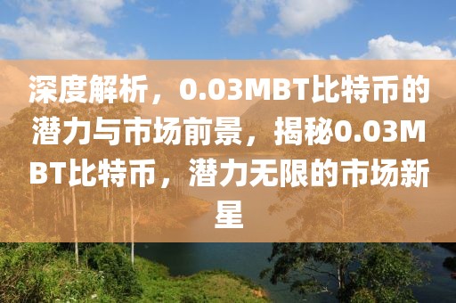 深度解析，0.03MBT比特幣的潛力與市場(chǎng)前景，揭秘0.03MBT比特幣，潛力無(wú)限的市場(chǎng)新星