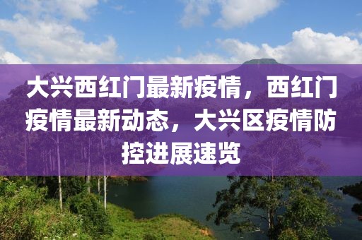 大興西紅門最新疫情，西紅門疫情最新動(dòng)態(tài)，大興區(qū)疫情防控進(jìn)展速覽