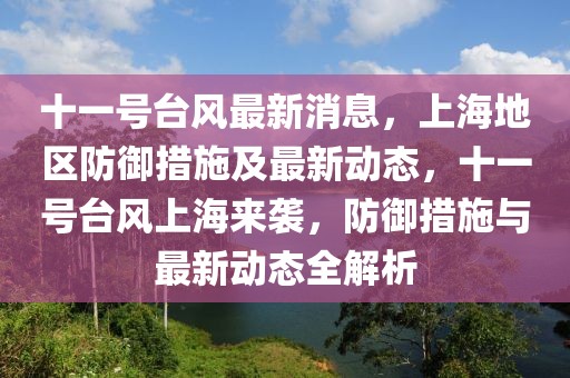 十一號臺風最新消息，上海地區(qū)防御措施及最新動態(tài)，十一號臺風上海來襲，防御措施與最新動態(tài)全解析