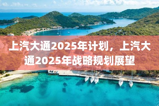 上汽大通2025年計(jì)劃，上汽大通2025年戰(zhàn)略規(guī)劃展望