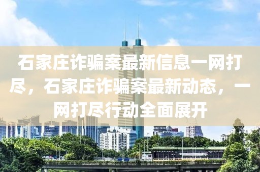 石家莊詐騙案最新信息一網(wǎng)打盡，石家莊詐騙案最新動態(tài)，一網(wǎng)打盡行動全面展開