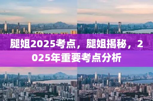 腿姐2025考點(diǎn)，腿姐揭秘，2025年重要考點(diǎn)分析