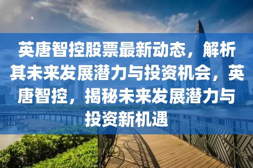 英唐智控股票最新動態(tài)，解析其未來發(fā)展?jié)摿εc投資機(jī)會，英唐智控，揭秘未來發(fā)展?jié)摿εc投資新機(jī)遇