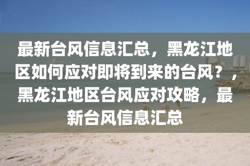 最新臺(tái)風(fēng)信息匯總，黑龍江地區(qū)如何應(yīng)對(duì)即將到來的臺(tái)風(fēng)？，黑龍江地區(qū)臺(tái)風(fēng)應(yīng)對(duì)攻略，最新臺(tái)風(fēng)信息匯總