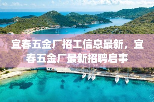 宜春五金廠招工信息最新，宜春五金廠最新招聘啟事