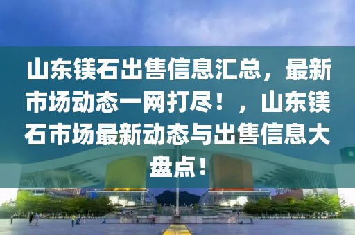山東鎂石出售信息匯總，最新市場動態(tài)一網(wǎng)打盡！，山東鎂石市場最新動態(tài)與出售信息大盤點！
