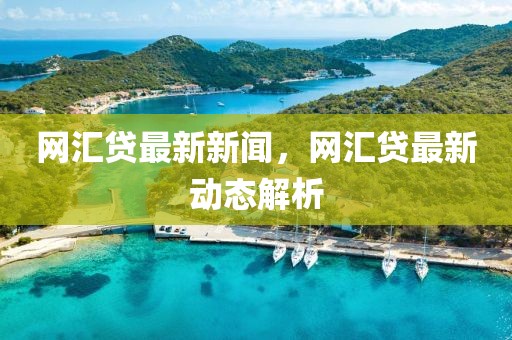 網(wǎng)匯貸最新新聞，網(wǎng)匯貸最新動態(tài)解析