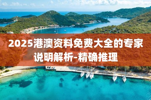 2025港澳資料免費大全的專家說明解析-精確推理