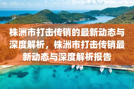 株洲市打擊傳銷的最新動(dòng)態(tài)與深度解析，株洲市打擊傳銷最新動(dòng)態(tài)與深度解析報(bào)告