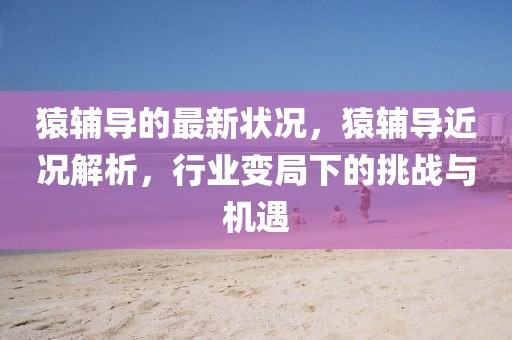 猿輔導(dǎo)的最新狀況，猿輔導(dǎo)近況解析，行業(yè)變局下的挑戰(zhàn)與機(jī)遇