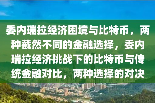 委內(nèi)瑞拉經(jīng)濟(jì)困境與比特幣，兩種截然不同的金融選擇，委內(nèi)瑞拉經(jīng)濟(jì)挑戰(zhàn)下的比特幣與傳統(tǒng)金融對(duì)比，兩種選擇的對(duì)決