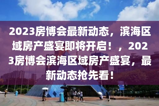 2023房博會(huì)最新動(dòng)態(tài)，濱海區(qū)域房產(chǎn)盛宴即將開啟！，2023房博會(huì)濱海區(qū)域房產(chǎn)盛宴，最新動(dòng)態(tài)搶先看！