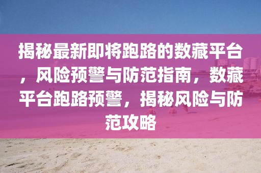 揭秘最新即將跑路的數(shù)藏平臺(tái)，風(fēng)險(xiǎn)預(yù)警與防范指南，數(shù)藏平臺(tái)跑路預(yù)警，揭秘風(fēng)險(xiǎn)與防范攻略