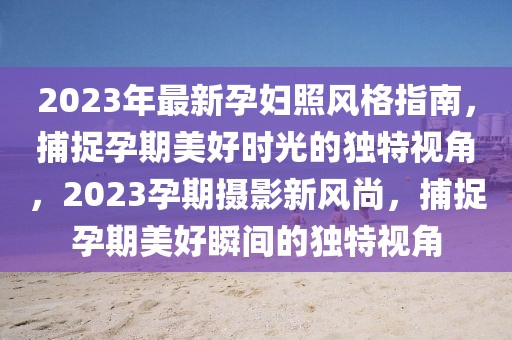2023年最新孕婦照風(fēng)格指南，捕捉孕期美好時(shí)光的獨(dú)特視角，2023孕期攝影新風(fēng)尚，捕捉孕期美好瞬間的獨(dú)特視角