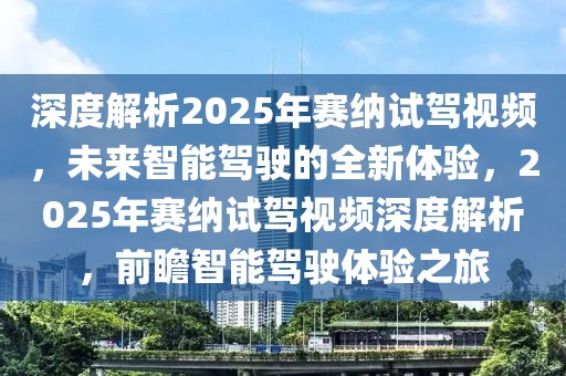 深度解析2025年賽納試駕視頻，未來智能駕駛的全新體驗，2025年賽納試駕視頻深度解析，前瞻智能駕駛體驗之旅