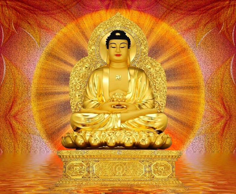 澳門正版金光佛像圖片，澳門正版金光佛像圖片欣賞