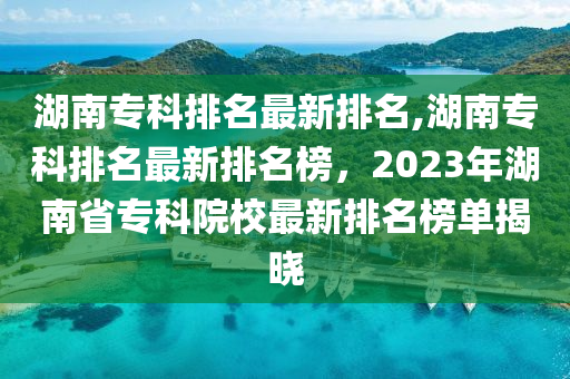 湖南?？婆琶钚屡琶蠈？谱钚屡琶駟谓視? title=